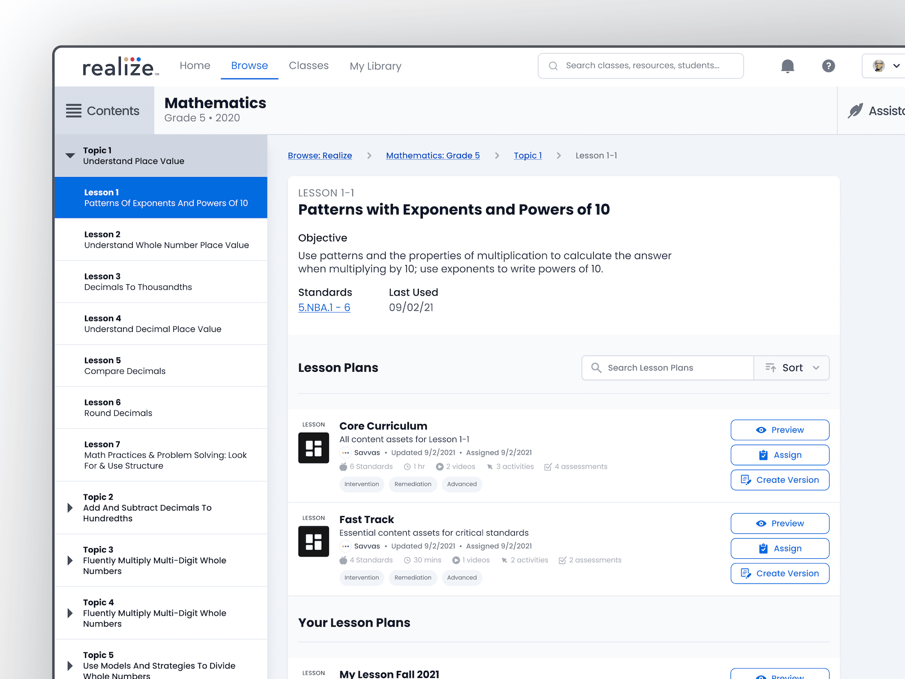 Realize screenshot 1