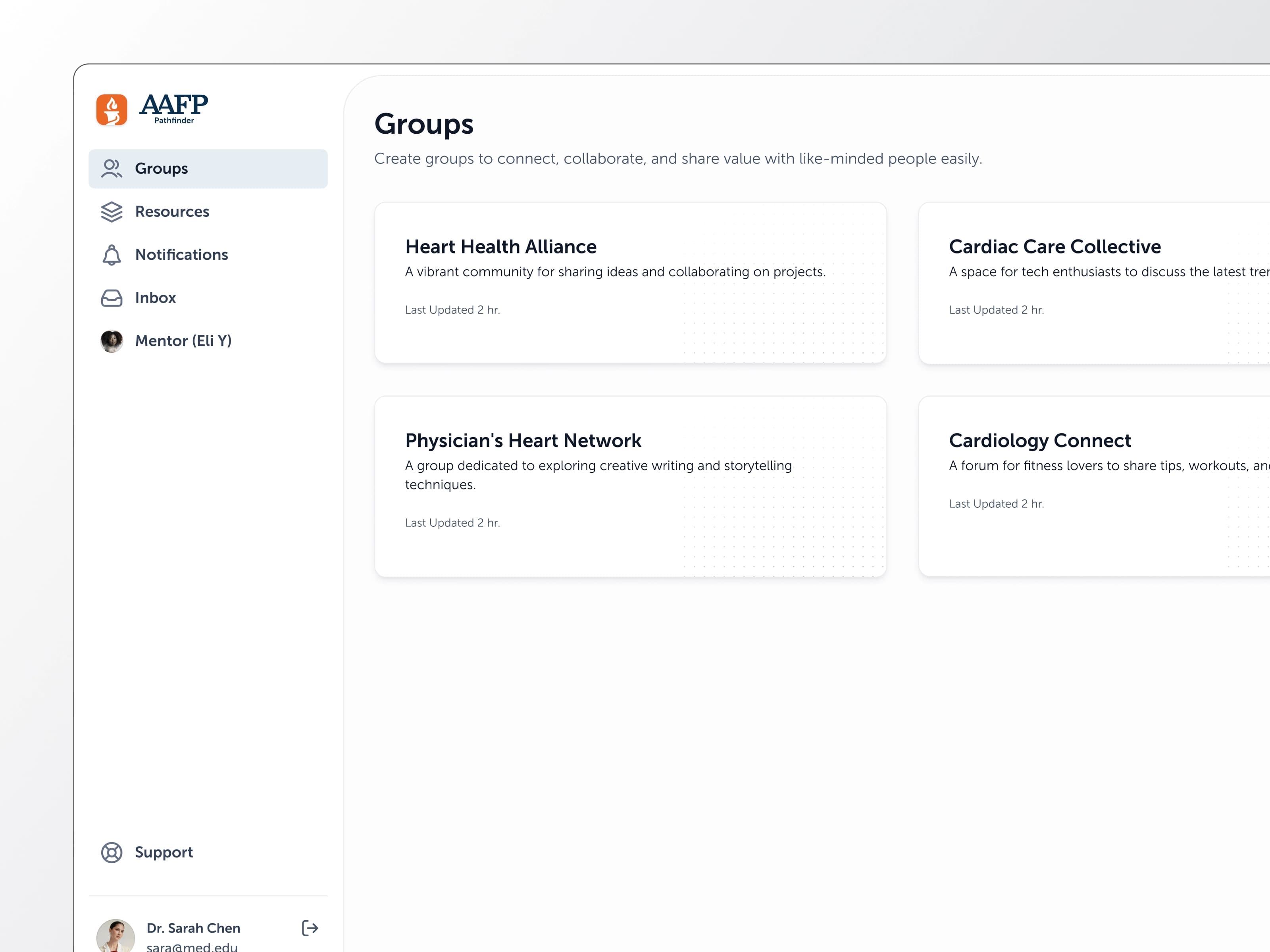 American Association of Family Physicians screenshot 3
